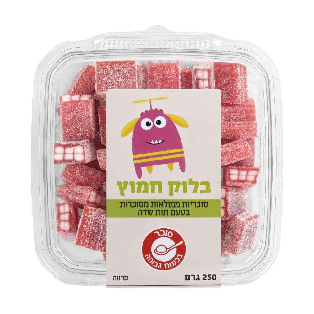 בלוק חמוץ 250 גר בקופסא זארובי
